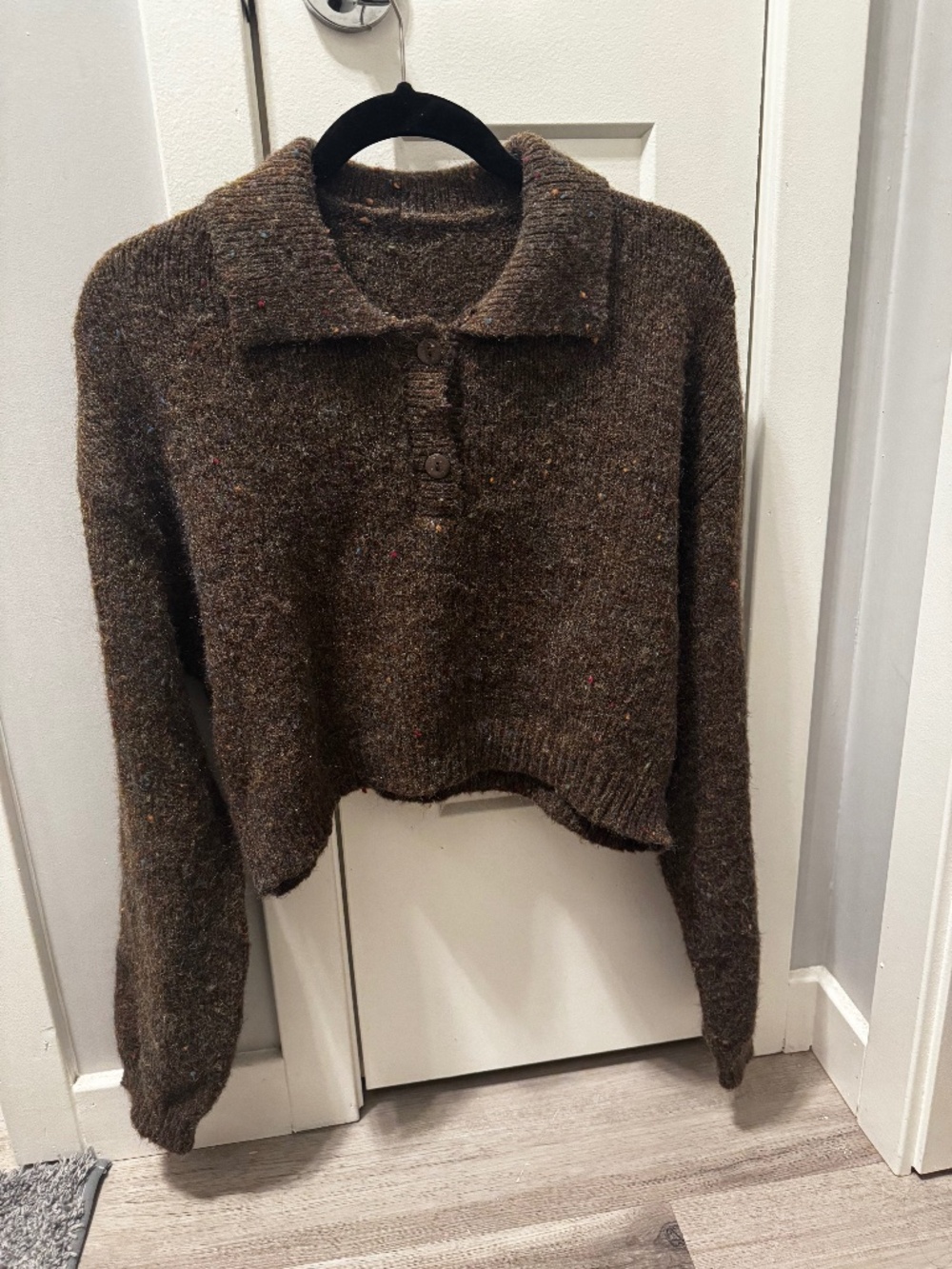 Shein polo sweater top